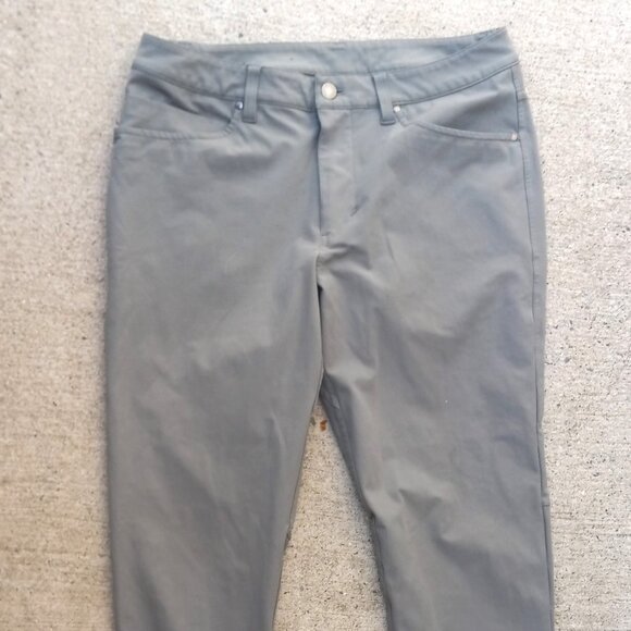 Lululemon Athletica Ladies' Pants Olive Green Sporty Dressy Stretchy 32" x 30" - Picture 1 of 12